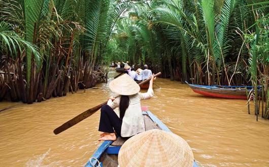 South East Asia river boat ride