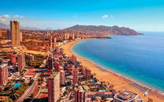 Spanish beach resort iStock-476957352