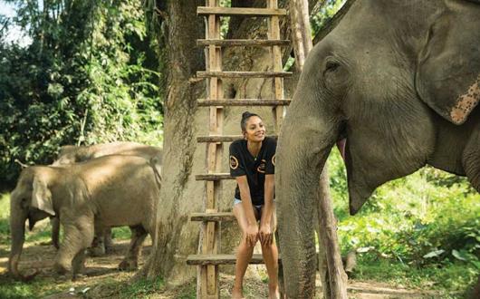 Alesha-smiling-with-Lotus-at-Boon-Lotts-Elephant-Sanctuary-.jpg