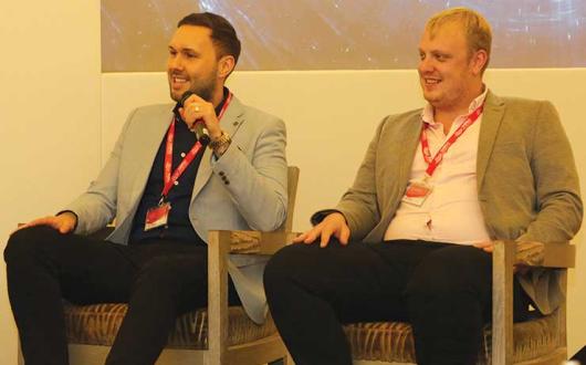 Rikki Dunnage and Edward Cox