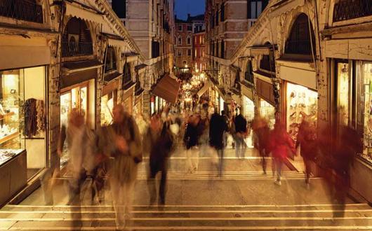 Venice busy streets
