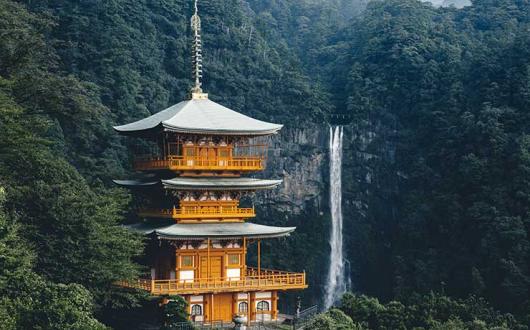 Traditional Japanese temple