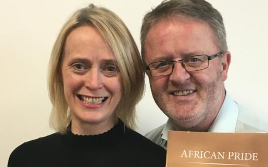 Liz Hall and David Holland African Pride