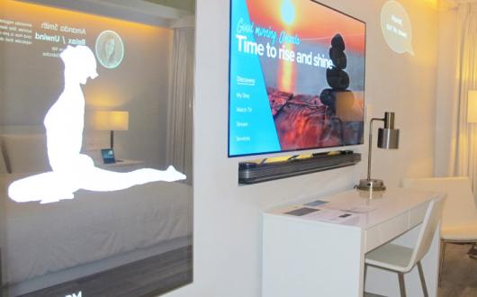 Marriotts hotel room of the future