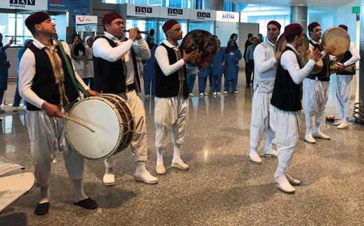 Tunisia welcome party