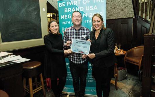 Brand USA MegaFam winner March 2018