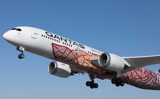 Dreamliner Emily aircraft Qantas