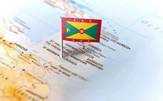 Grenada map