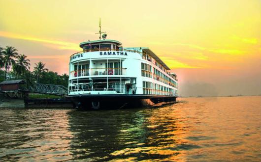 APTs cruises on the Irriwaddy