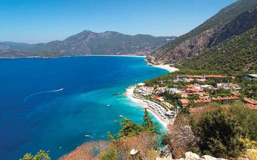 Oludeniz in Fethiye, Turkey