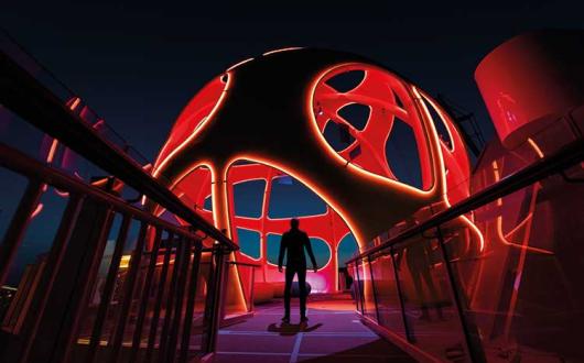 SkyPad onboard Royal Caribbean's Independence of the Seas