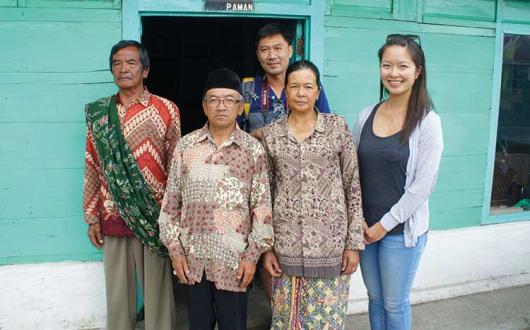 Homestay family south east Asia