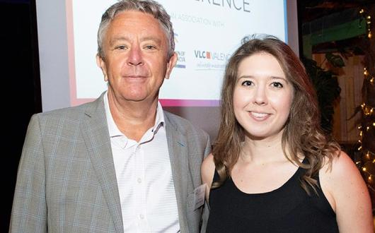 John Licence and Vicky Hayden TTG LGBT Conference