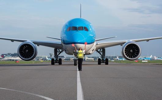 KLM jet