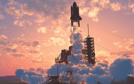 Space shuttle launch Florida