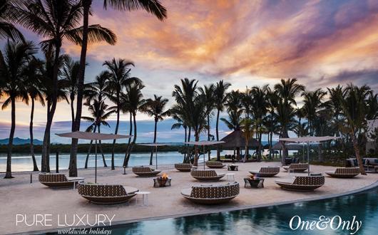 One of the bookings was for the One & Only Le Saint Geran in Mauritius