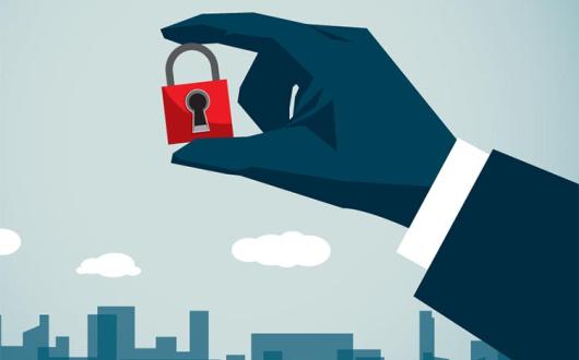 Data protection graphic