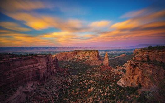 Colorado National Monument Sunrise, Grand Junction