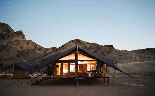 Hoanib Valley accommodation, Namibia
