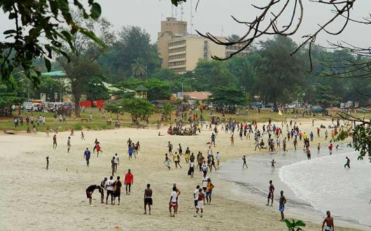 Lumley Beach, Freetown, Sierra Leone, By Hussein Kefel