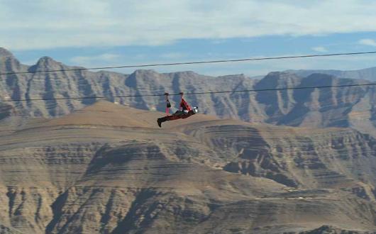 Ras Al Khaimah zipline