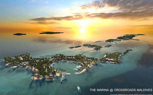 THE MARINA @ CROSSROADS, MALDIVES development