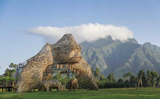 Visit Rwanda - Volcanoes National Park Ceremonial Platform