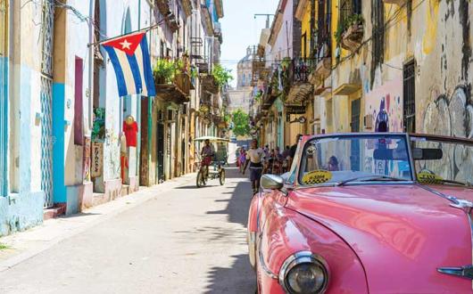 Classic car in Havana, Cuba