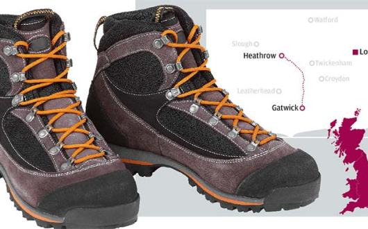 Gatwick-Heathrow charity walk