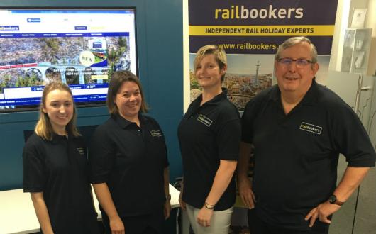 Railbookers trade team