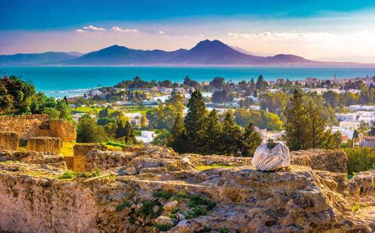 Tunisian coast scene