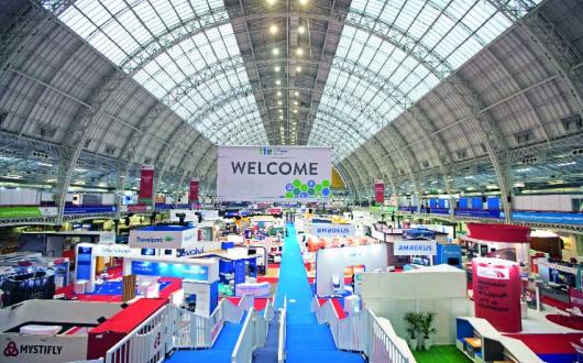 Travel Technology Europe show floor 2019