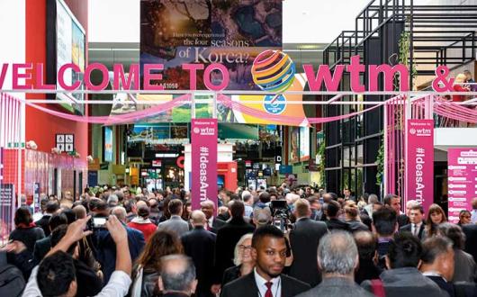 WTM 2018 crowded thoroughfare