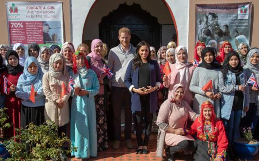Prince Harry Meghan Markle in Morocco