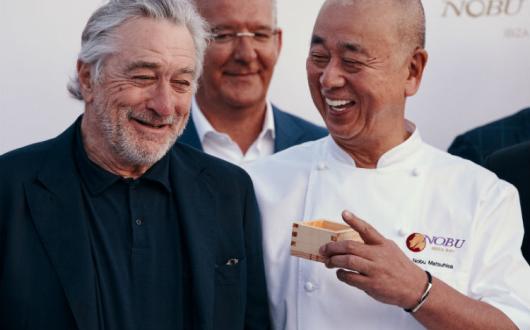 Robert De Niro and Nobu Matsuhisa