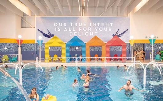 Making a splash in Butlin's Bognor Regis' new pool