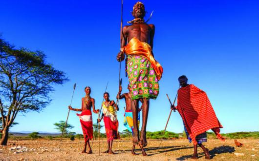 Shearings Maasai Dance