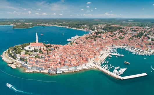The majority of the new villas are on Croatia's Istria peninsula