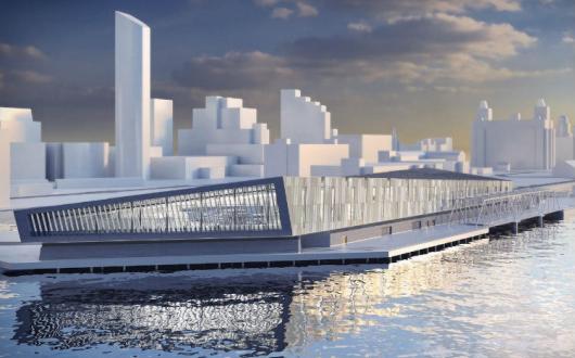 Liverpool Cruise Terminal artists impression
