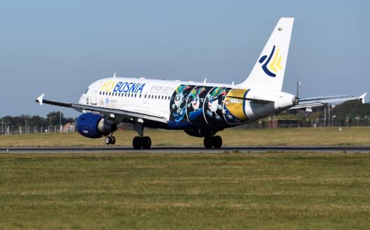 FlyBosnia's London-Sarajevo route will get under way on 24 September