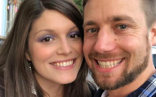 Becky Caitland and Steve Lister's dream wedding was hit by the collapse of Cook