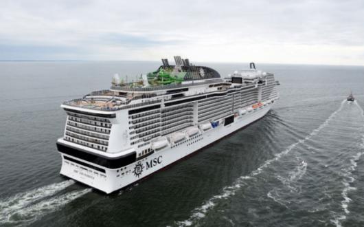 MSC Gradiosa is due to launch on 31 October