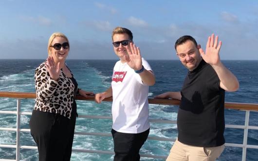 Laura, Chris and Sam were the three agents selected for the project