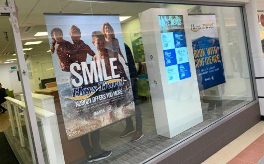 Hays is starting to roll out its branding to ex-Cook stores