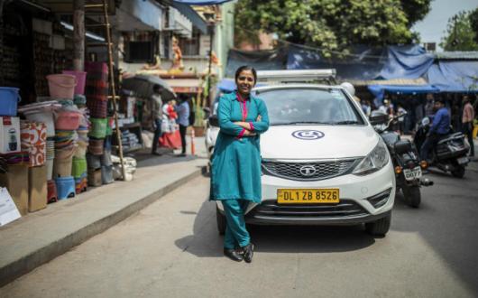 Women on Wheels in Delhi is one of G Adventures’ worldwide projects