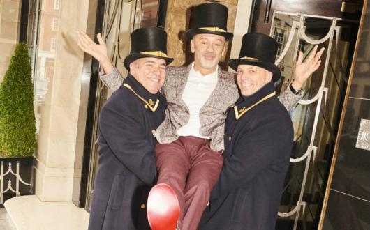 Christian Louboutin at Claridge's