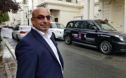 Sherbet London's founder Asher Moses