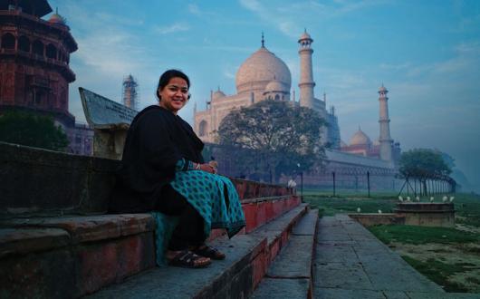 Sana Jinnah, tour leader India, Peak DMC