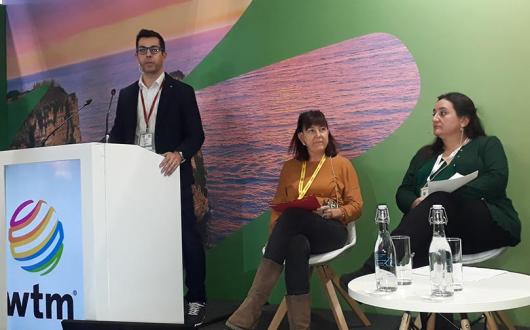 Barcelona overtourism talk WTM London