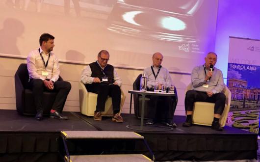 L-R: Matt Purser, Noel Josephides, Stephen Mason and John de Vial